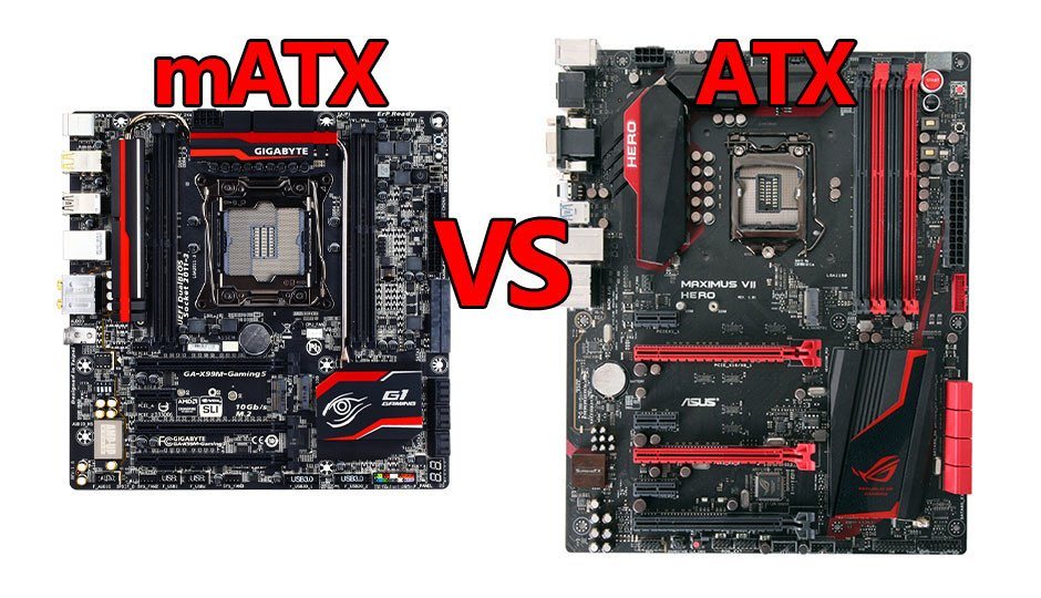 mATX vs ATX motherboard - What should you use for your gaming PC? | PC