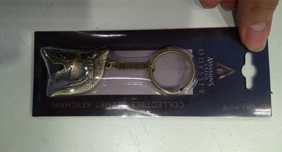 Next Assassins Creed leaked by a keychain?