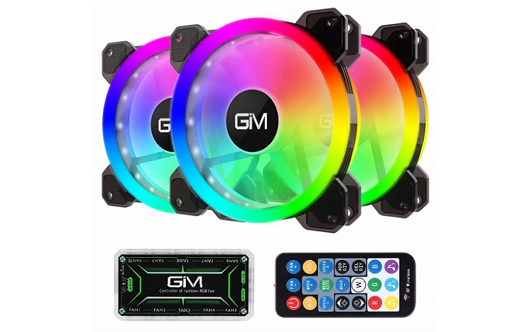 GIM KB-23 RGB Case Fans Review