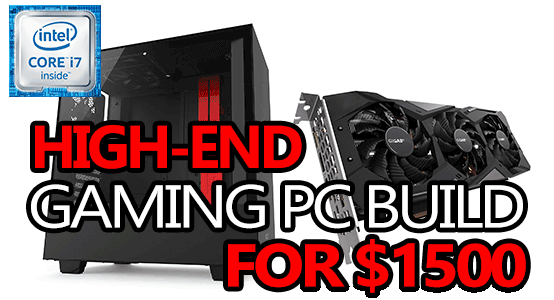 Best High-End Gaming PC Build for $1500 in 2021