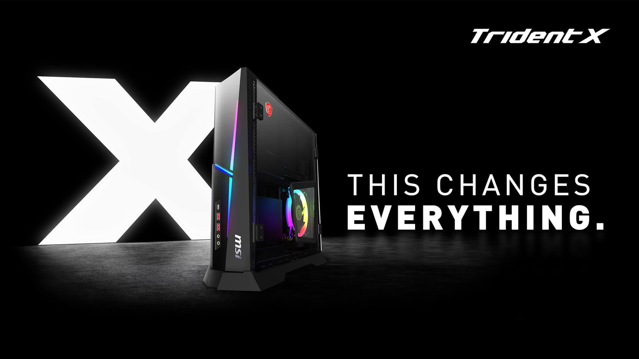 MSI Trident X powerful gaming CPU